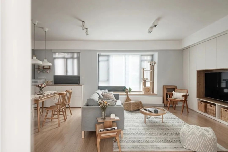 144㎡日系風暖暖小調(diào)，這樣幸福治愈的二人世界讓人好羨慕