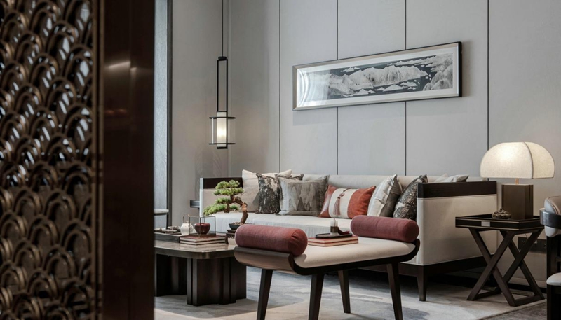 中式古風(fēng)+現(xiàn)代輕奢,打造140㎡別致家居,像極了你最美的樣子