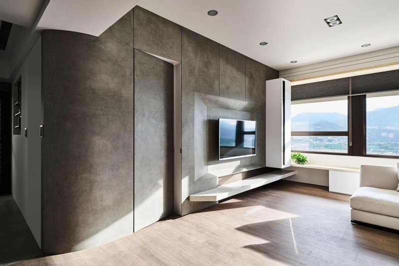 135㎡簡約現(xiàn)代風(fēng)三居室，兼具質(zhì)感、顏值與收納，這樣的設(shè)計真的愛了！