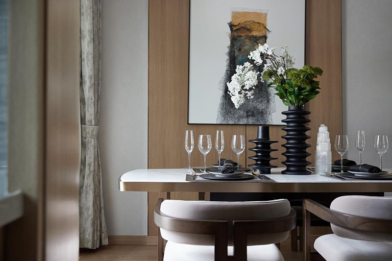 140㎡高級灰遇上新中式，帶你領略心中的寧靜致遠