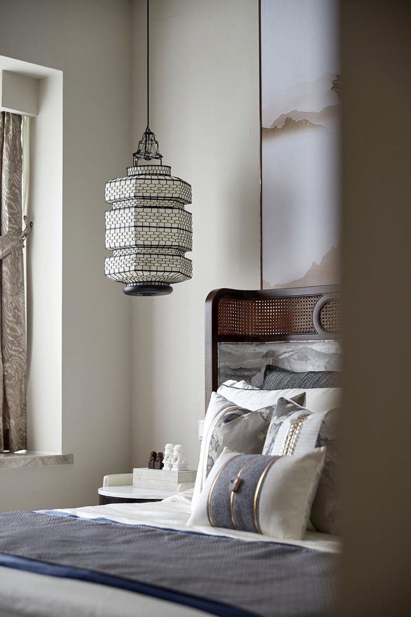 140㎡高級灰遇上新中式，帶你領略心中的寧靜致遠