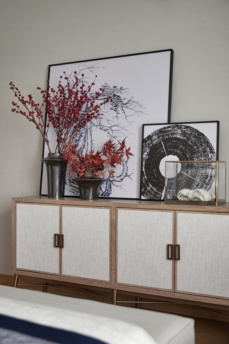 140㎡高級灰遇上新中式，帶你領略心中的寧靜致遠