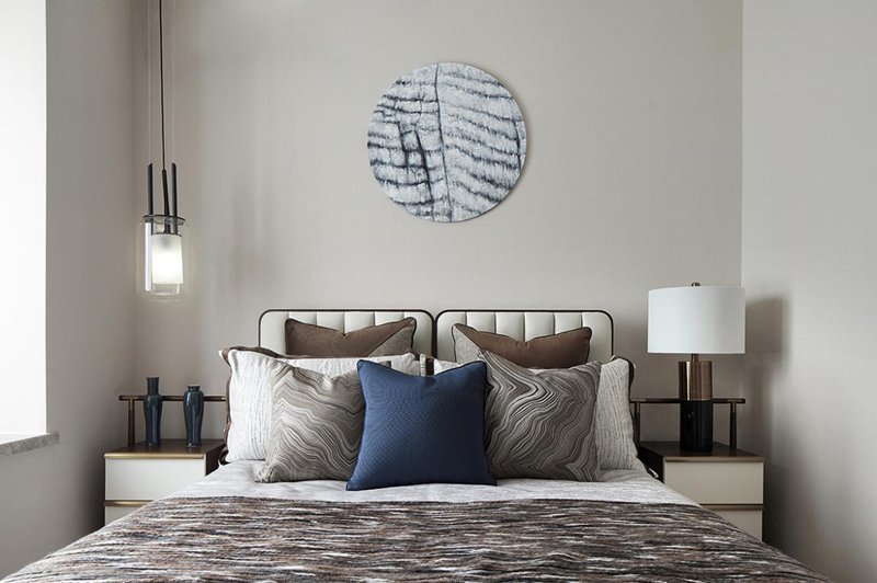 140㎡高級灰遇上新中式，帶你領略心中的寧靜致遠