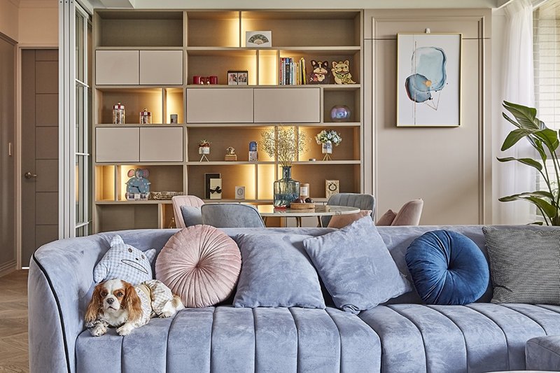 美女鋼琴教師親手打造120㎡輕奢風(fēng)，功能兼?zhèn)?，好看到哭? width=