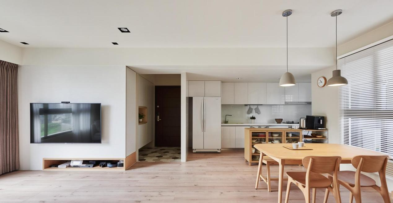 105㎡極簡北歐風，打造顏值與格調兼備的舒適生活