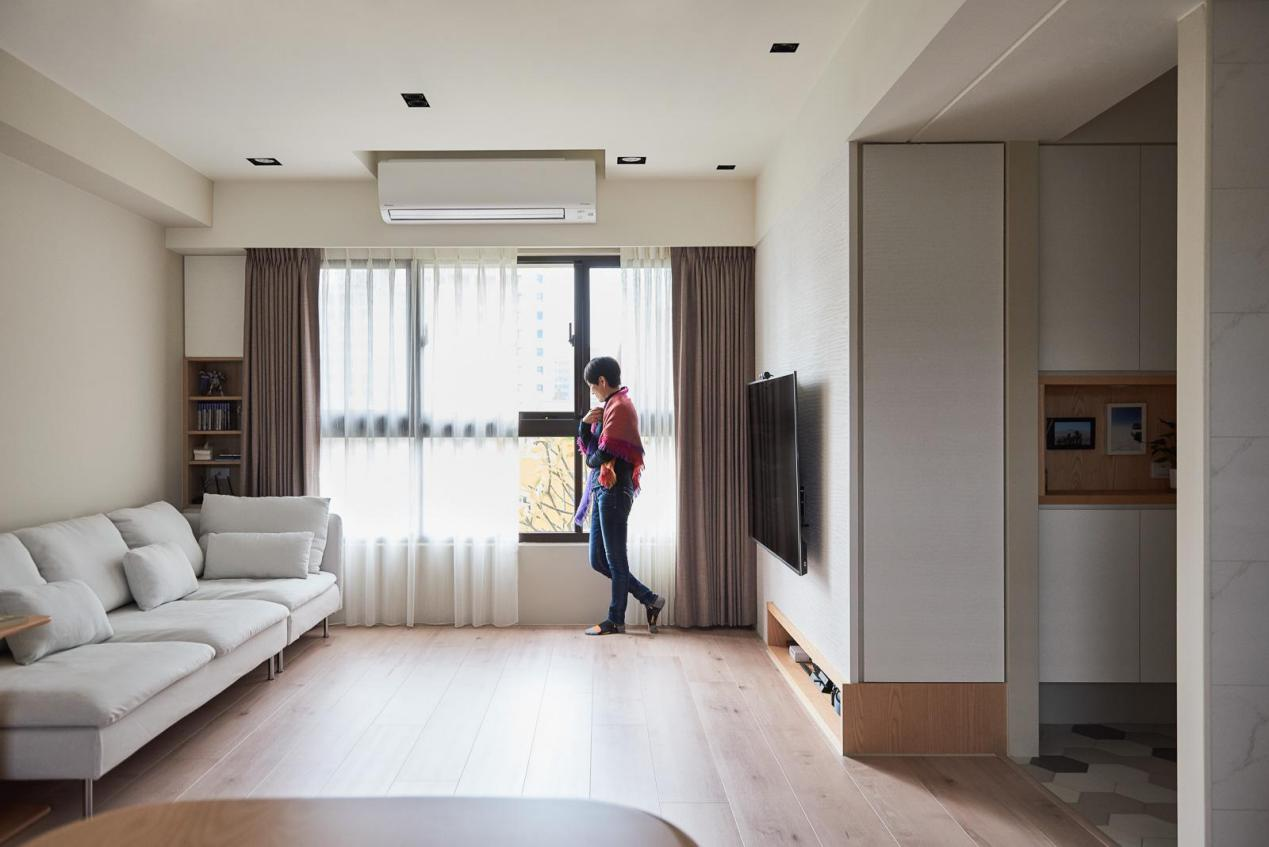 105㎡極簡北歐風，打造顏值與格調兼備的舒適生活