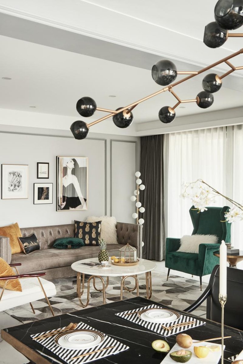 典雅精致的輕奢美式，帶你走進夢想中的家。