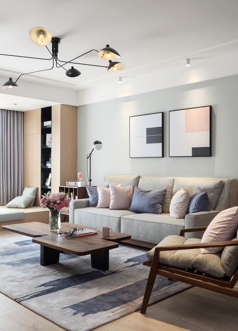 120㎡輕奢北歐風 中產(chǎn)家庭新選擇 120㎡，經(jīng)典耐看有格調(diào)