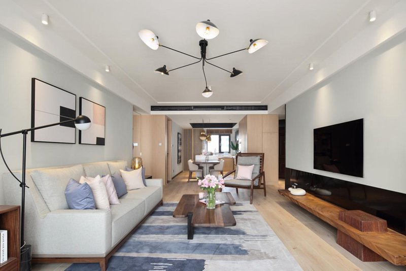 120㎡輕奢北歐風 中產(chǎn)家庭新選擇 120㎡，經(jīng)典耐看有格調(diào)