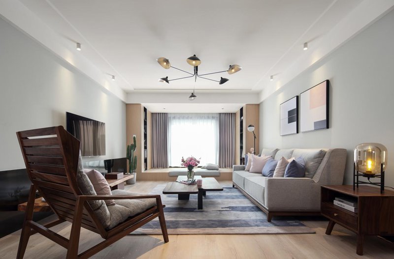 120㎡輕奢北歐風 中產(chǎn)家庭新選擇 120㎡，經(jīng)典耐看有格調(diào)