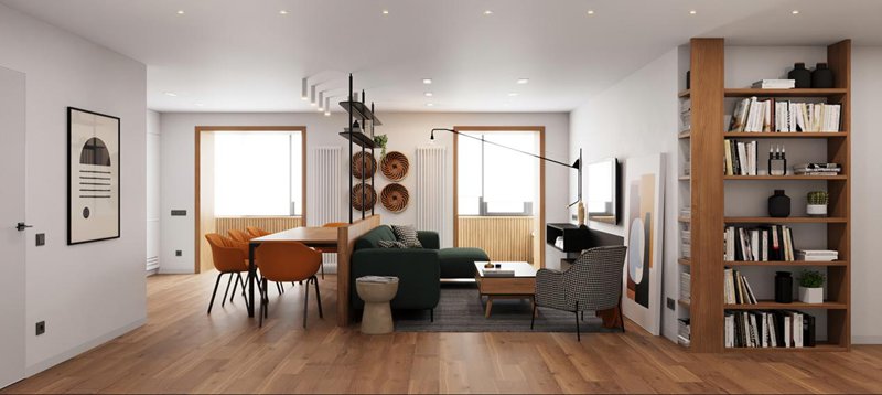 105㎡簡(jiǎn)約北歐2居室，進(jìn)門就被玄關(guān)吸引，忍不住想要曬曬！