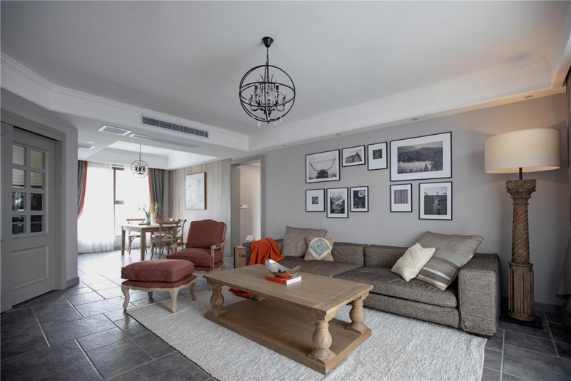 148㎡里的美式現代兩居室，以質樸的方式訴說格調的生活