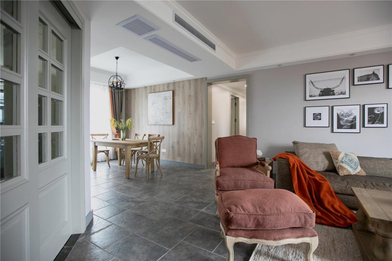 148㎡里的美式現代兩居室，以質樸的方式訴說格調的生活