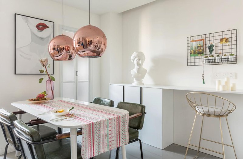 華麗輕奢北歐風(fēng)，色彩“撞”出的高級(jí)感！