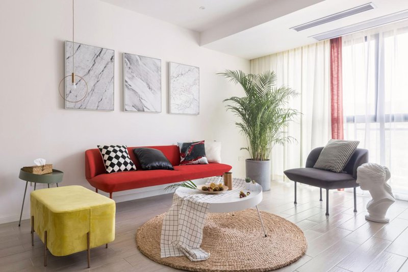 華麗輕奢北歐風(fēng)，色彩“撞”出的高級(jí)感！