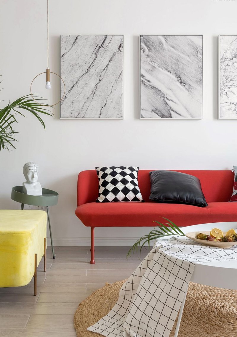 華麗輕奢北歐風(fēng)，色彩“撞”出的高級(jí)感！