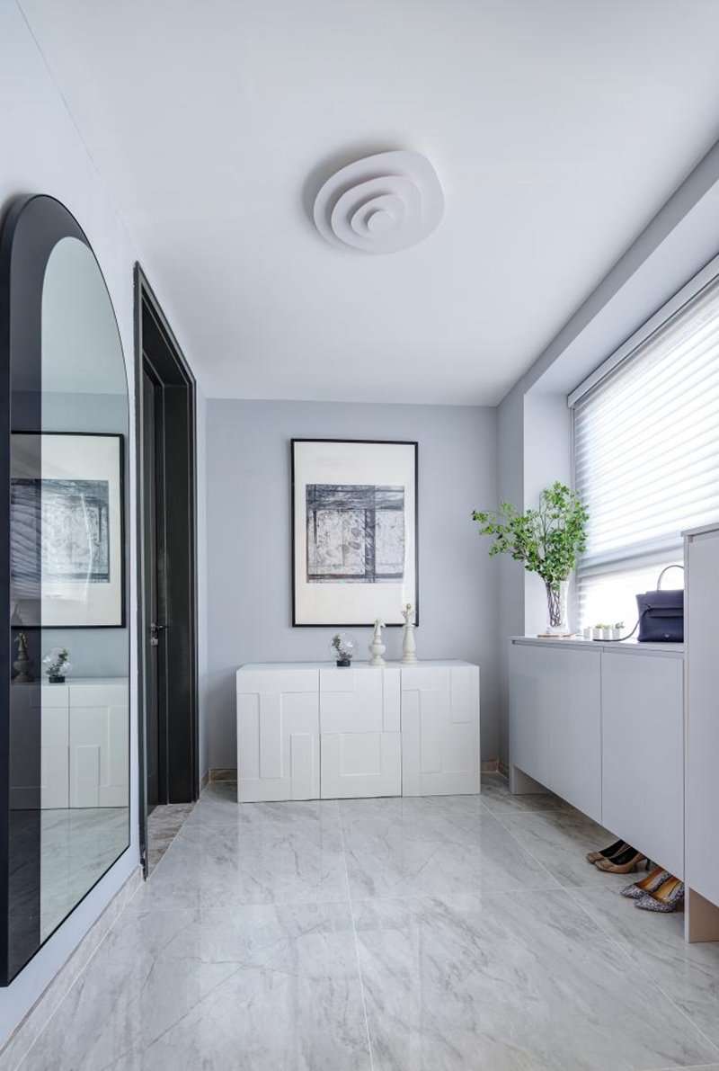 精裝房改造記|148㎡現(xiàn)代簡約風，書房隱形床太高級了