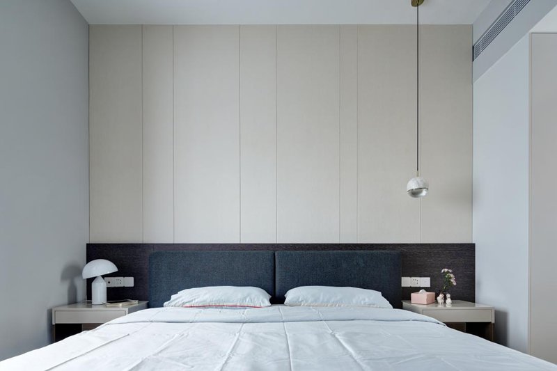 精裝房改造記|148㎡現(xiàn)代簡約風，書房隱形床太高級了