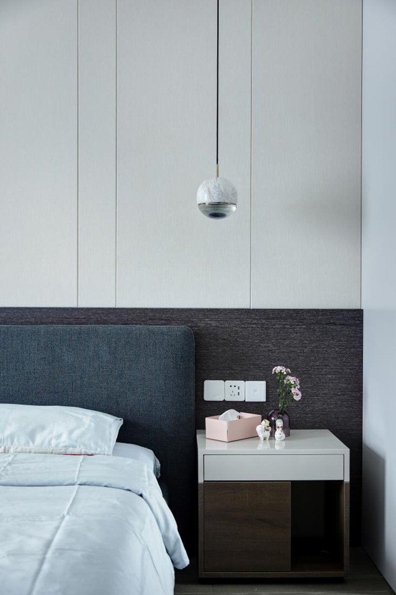 精裝房改造記|148㎡現(xiàn)代簡約風，書房隱形床太高級了