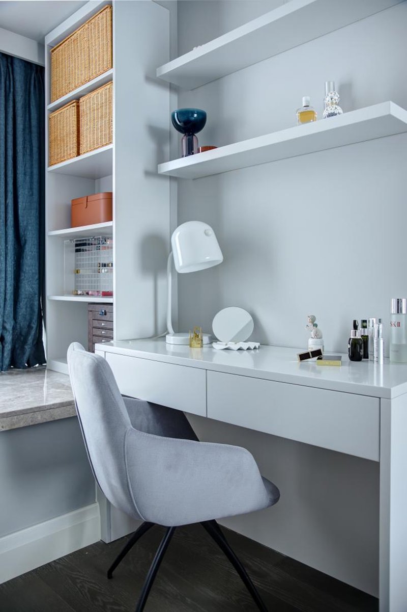 精裝房改造記|148㎡現(xiàn)代簡約風，書房隱形床太高級了