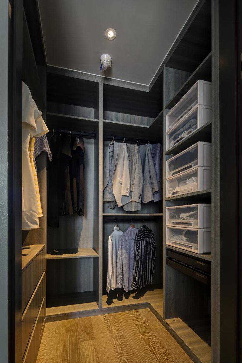 精裝房改造記|148㎡現(xiàn)代簡約風，書房隱形床太高級了