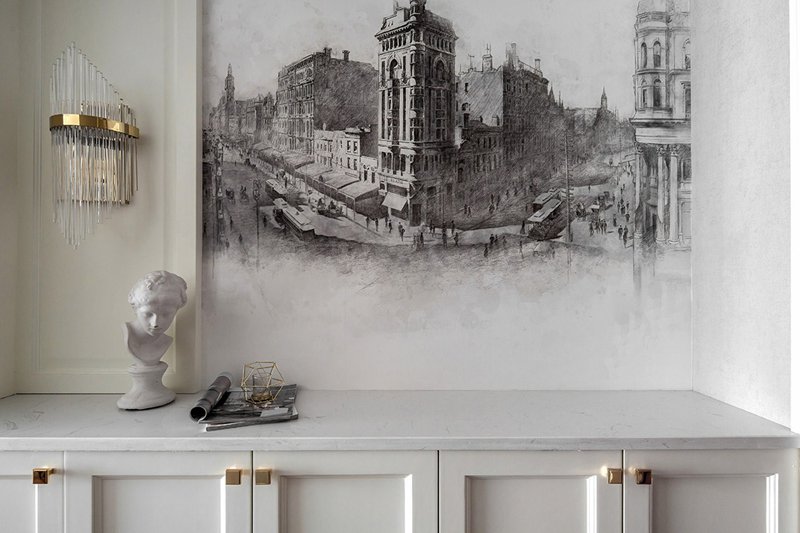 “我家住在油畫里”：給孩子一個100㎡輕奢風的家