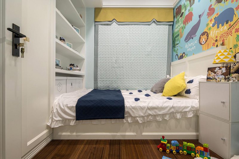 “我家住在油畫里”：給孩子一個100㎡輕奢風的家