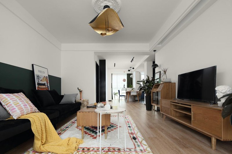 15萬改造115㎡現(xiàn)代北歐風(fēng)舊房，美得不像話！