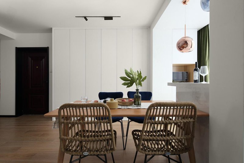 15萬改造115㎡現(xiàn)代北歐風(fēng)舊房，美得不像話！